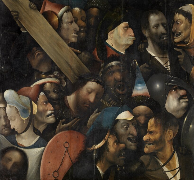 Jheronimus Bosch De kruisdraging 1510 ca 1516 ca MSK Gent