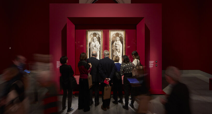 Beeld van de tentoonstelling Van Eyck een optische revolutie