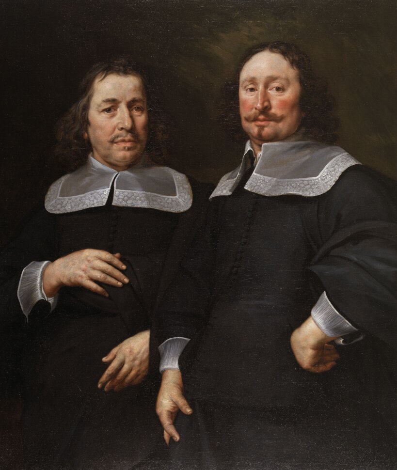 Jacob Van Reesbroek, 'Portret van twee mannen', 1660, MSK Gent