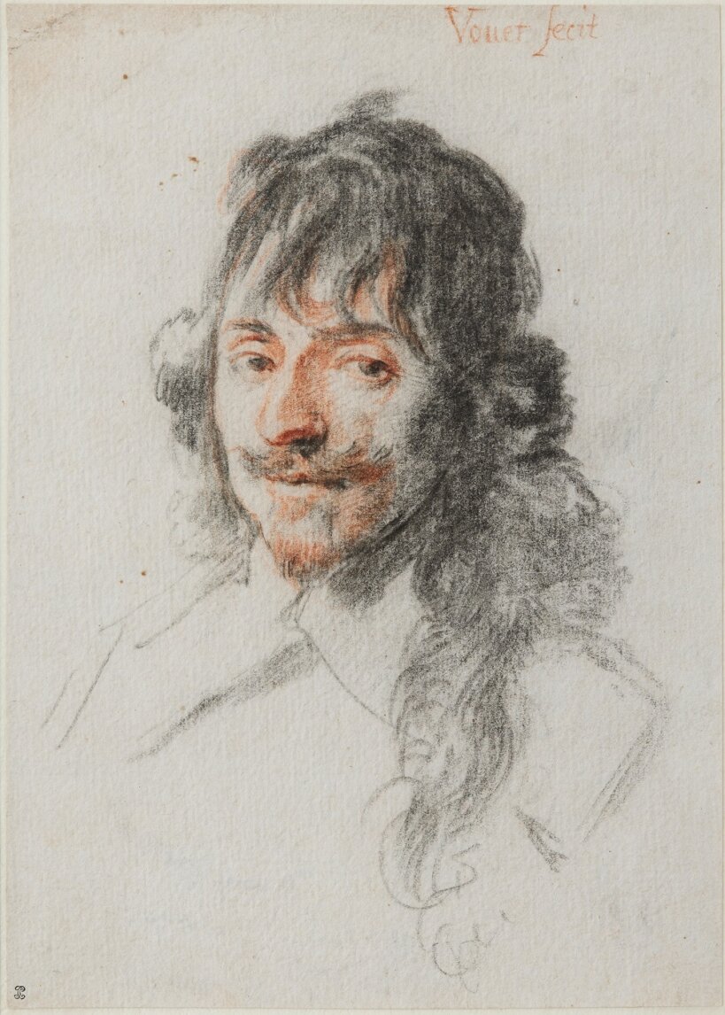Simon Vouet Portret van een man