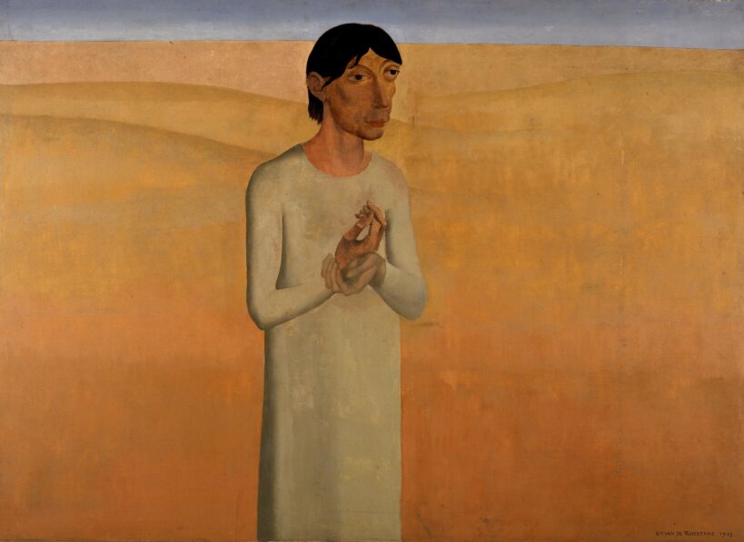 Gustave Van de Woestyne, 'Christus in de woestijn', 1939, MSK Gent