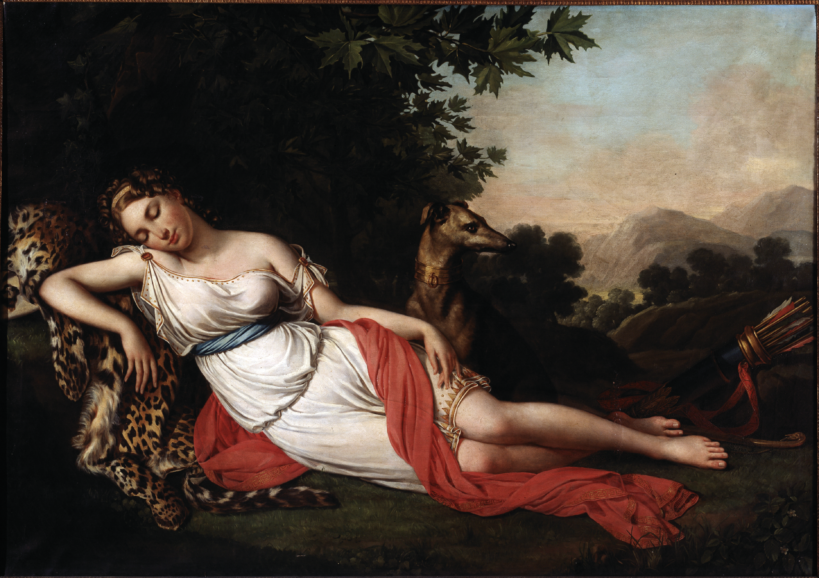 Elisa de Gamond Verdwaalde nimf uit het gevolg van Diana 1826 MSK Gent