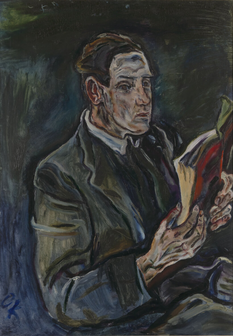 Oskar Kokoschka Portret van dokter Ludwig Adler 1914 MSK Gent