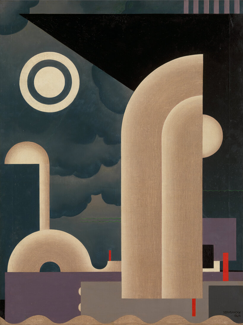 Victor Servranckx, 'Harbour – Opus 2', 1926, MSK Ghent