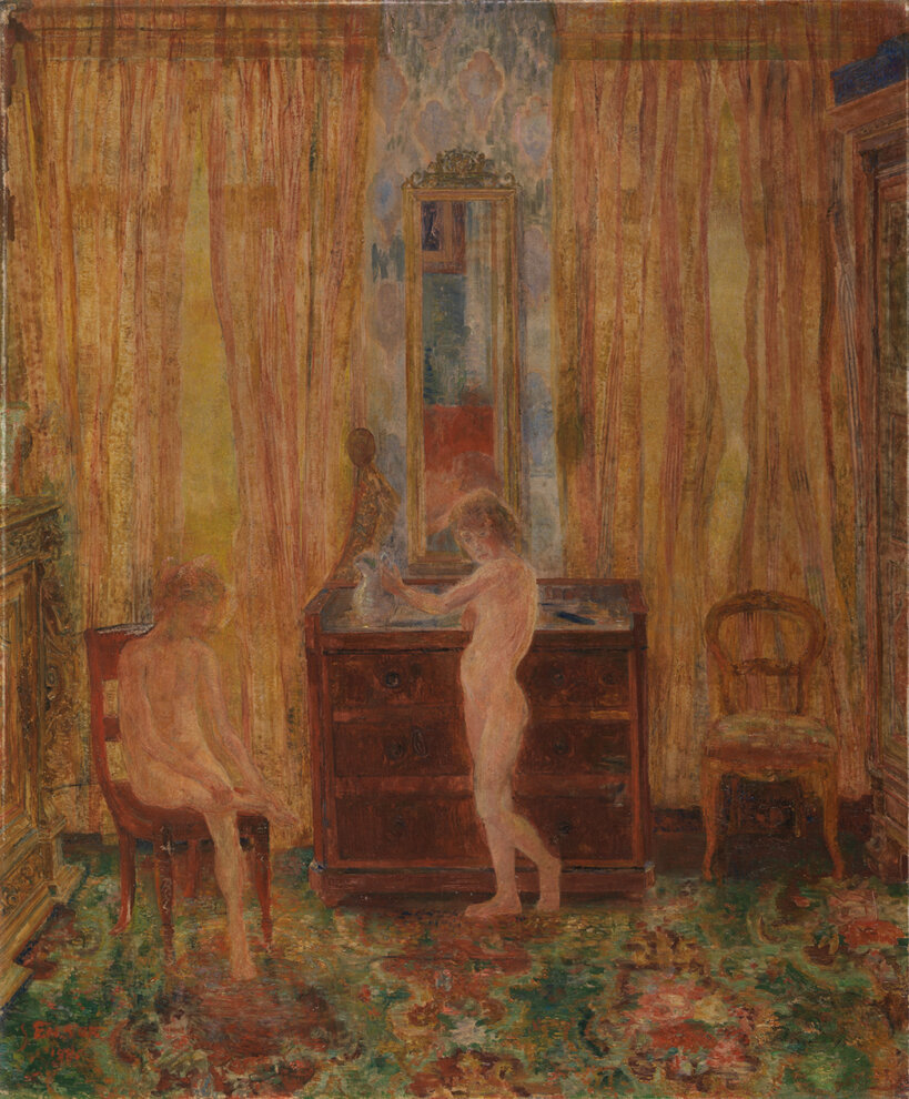 James Ensor, 'Les Enfants à la toilette', 1886, MSK Gand - Collectie Vlaamse Gemeenschap