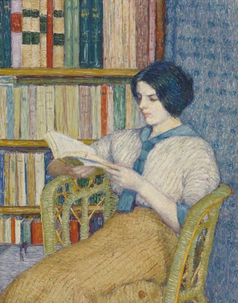 Torajiro Kojima, 'Woman Reading', MSK Ghent