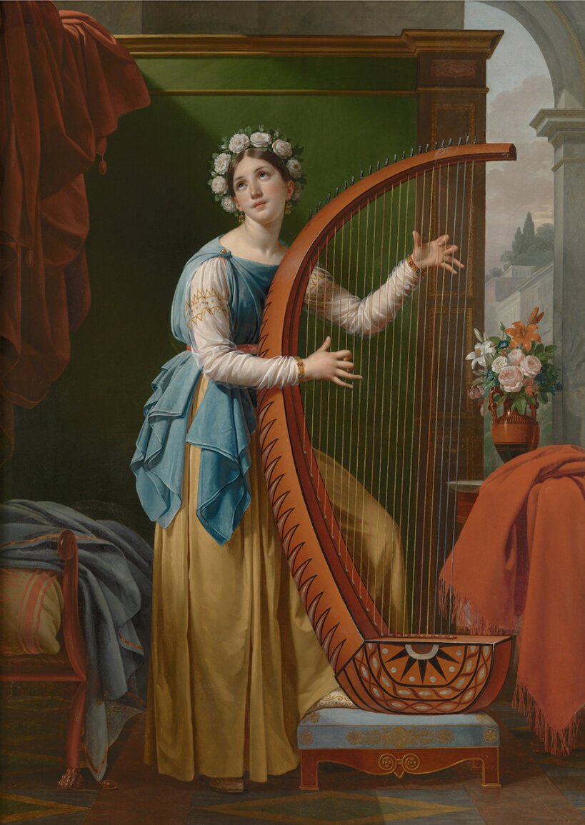 Fanny Paelinck-Horgnies, De heilige Cecilia, ca. 1829 (MSK Gent)